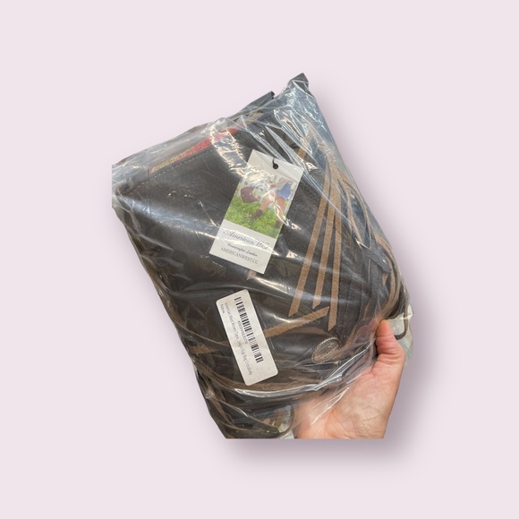 NWT - Fringed Cowgirl Flap Bag Crossbody - America West - Picture 8 of 8